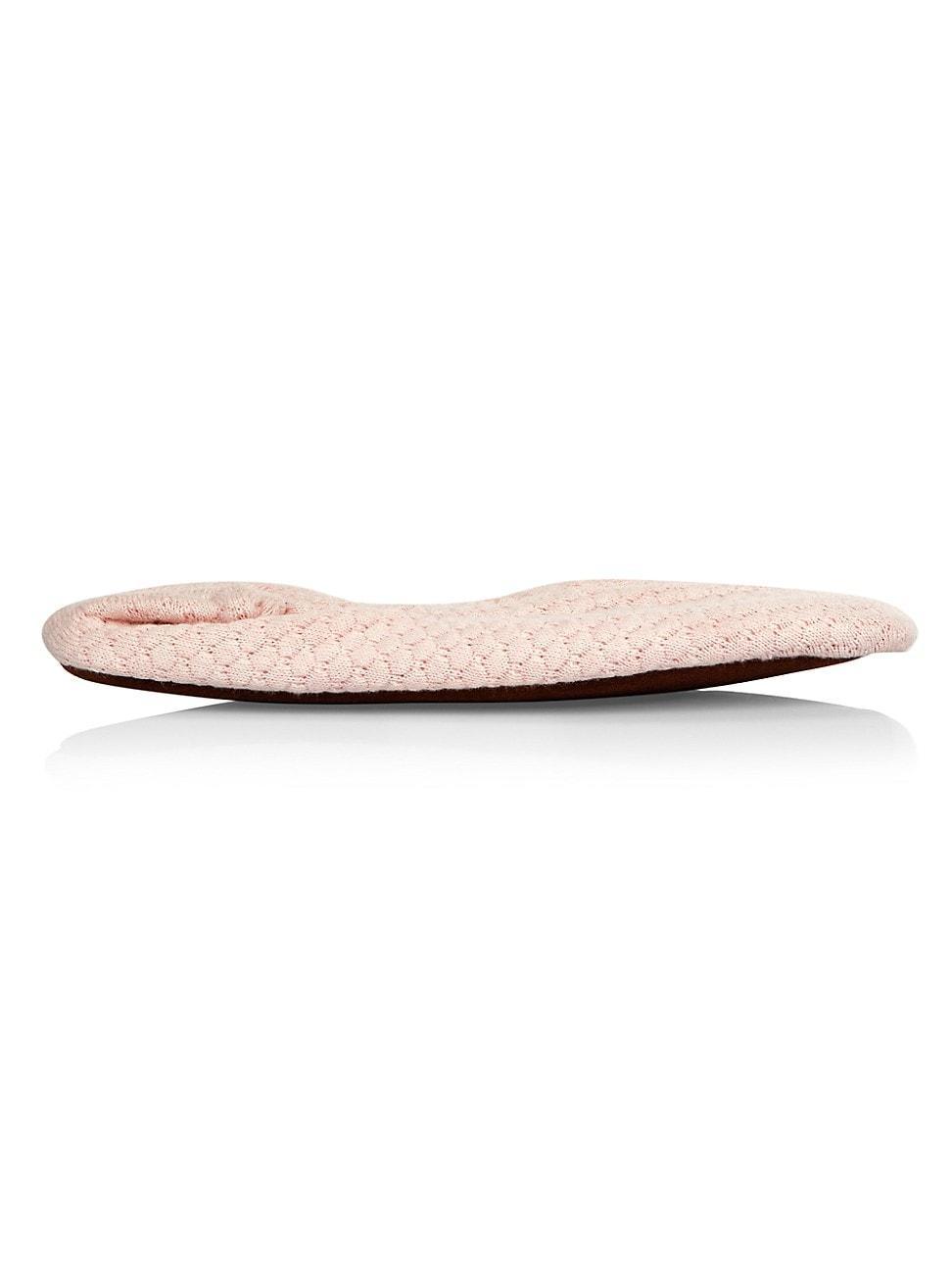 Womens Knit Square-Toe Ballet Slippers Product Image