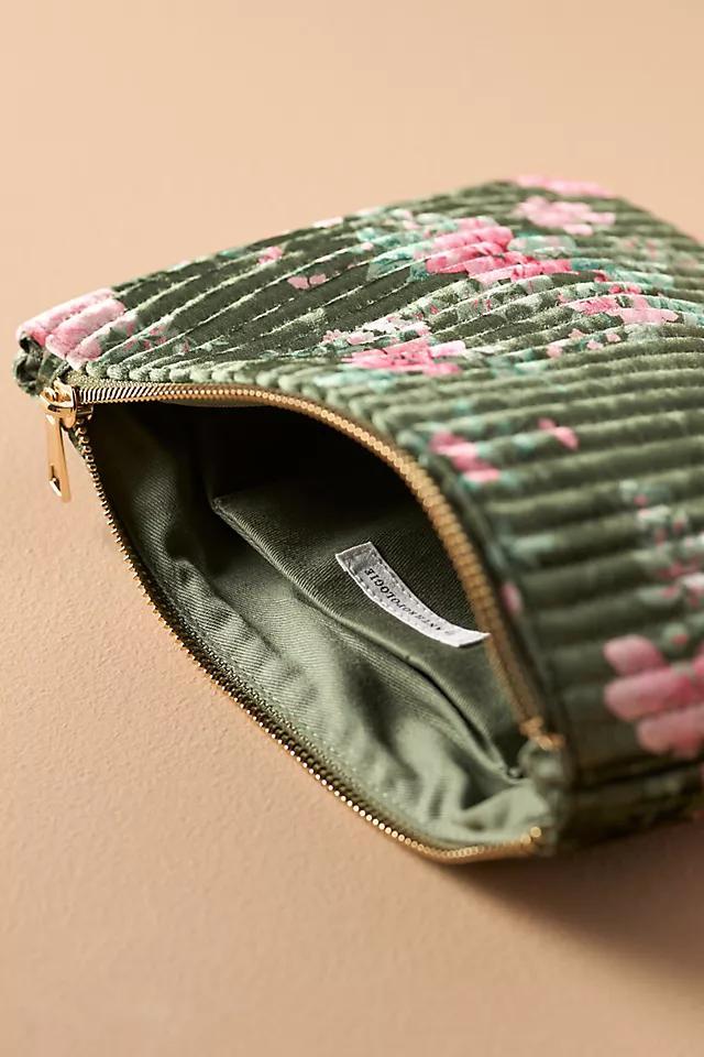 Quilted Velvet Flat Pouch Product Image