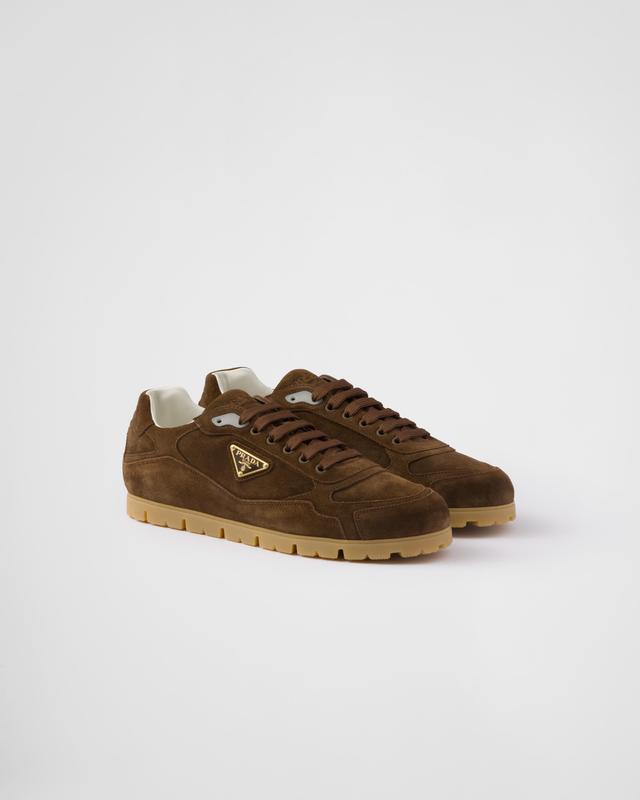 Trail faded suede sneakers Product Image