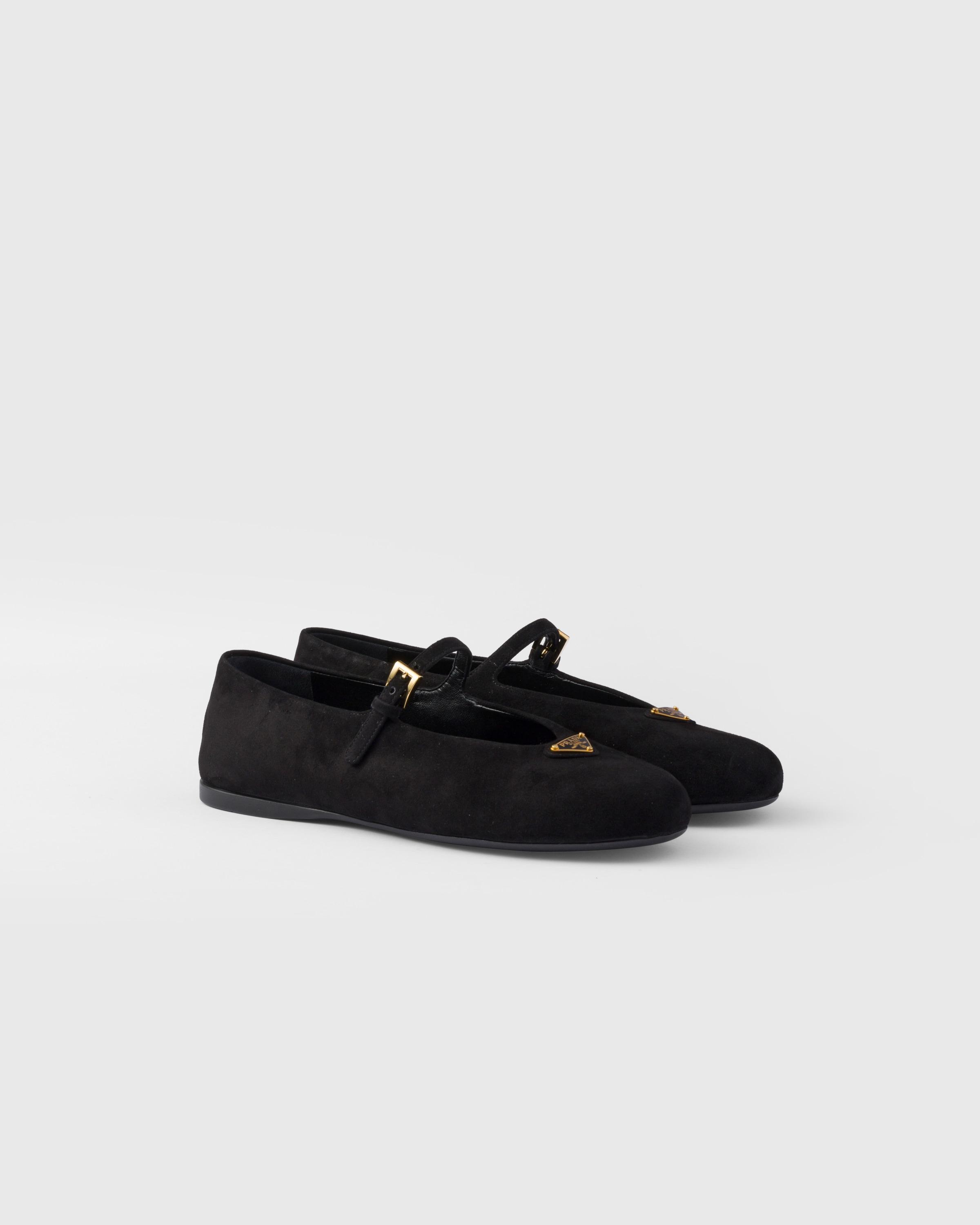 Suede ballerinas Product Image