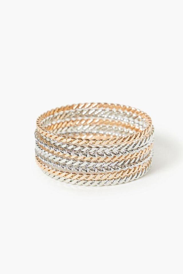 Twisted Bangle Bracelet Set | Forever 21 Product Image