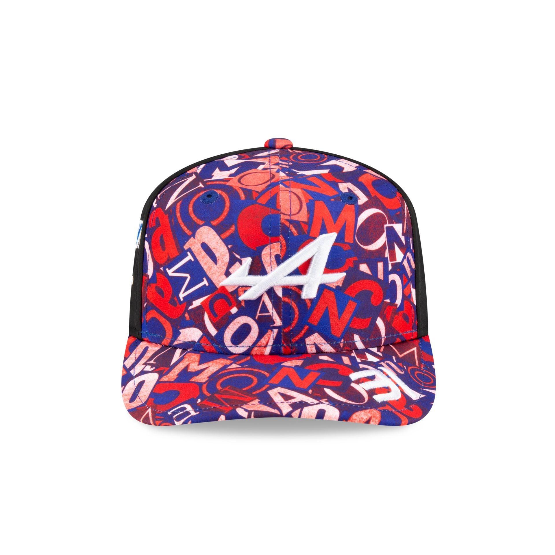 2024 Monaco Race Special BWT Alpine F1 Team Esteban Ocon 9FIFTY Pre-Curve Hat Male Product Image