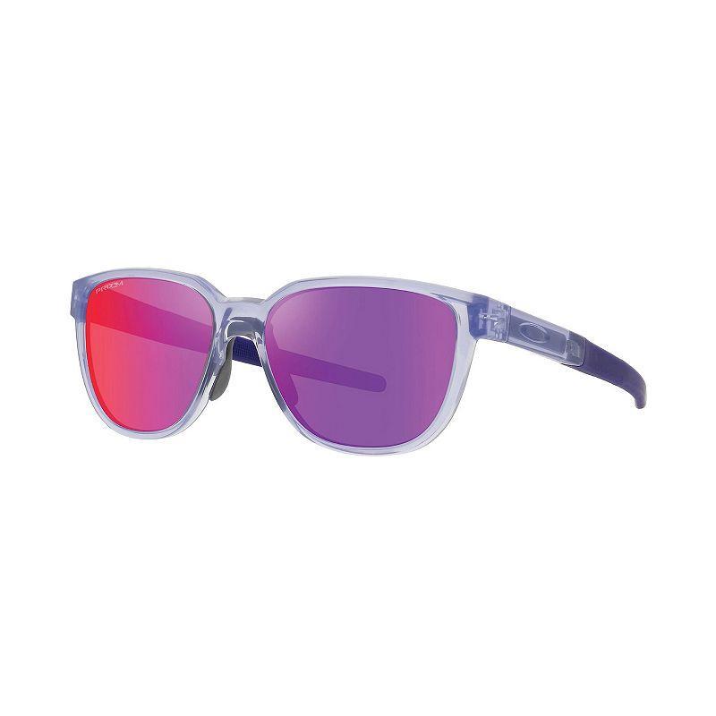 Mens Oakley 0OO9250 Actuator 57mm Rectangular Sunglass, Transparent Purple Product Image