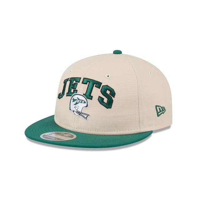 New York Jets Historic Helmet Retro Crown 9FIFTY Snapback Hat Male Product Image