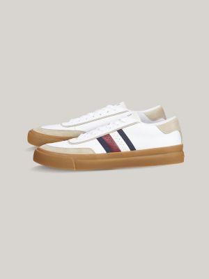 Signature Stripe Leather Sneaker Product Image