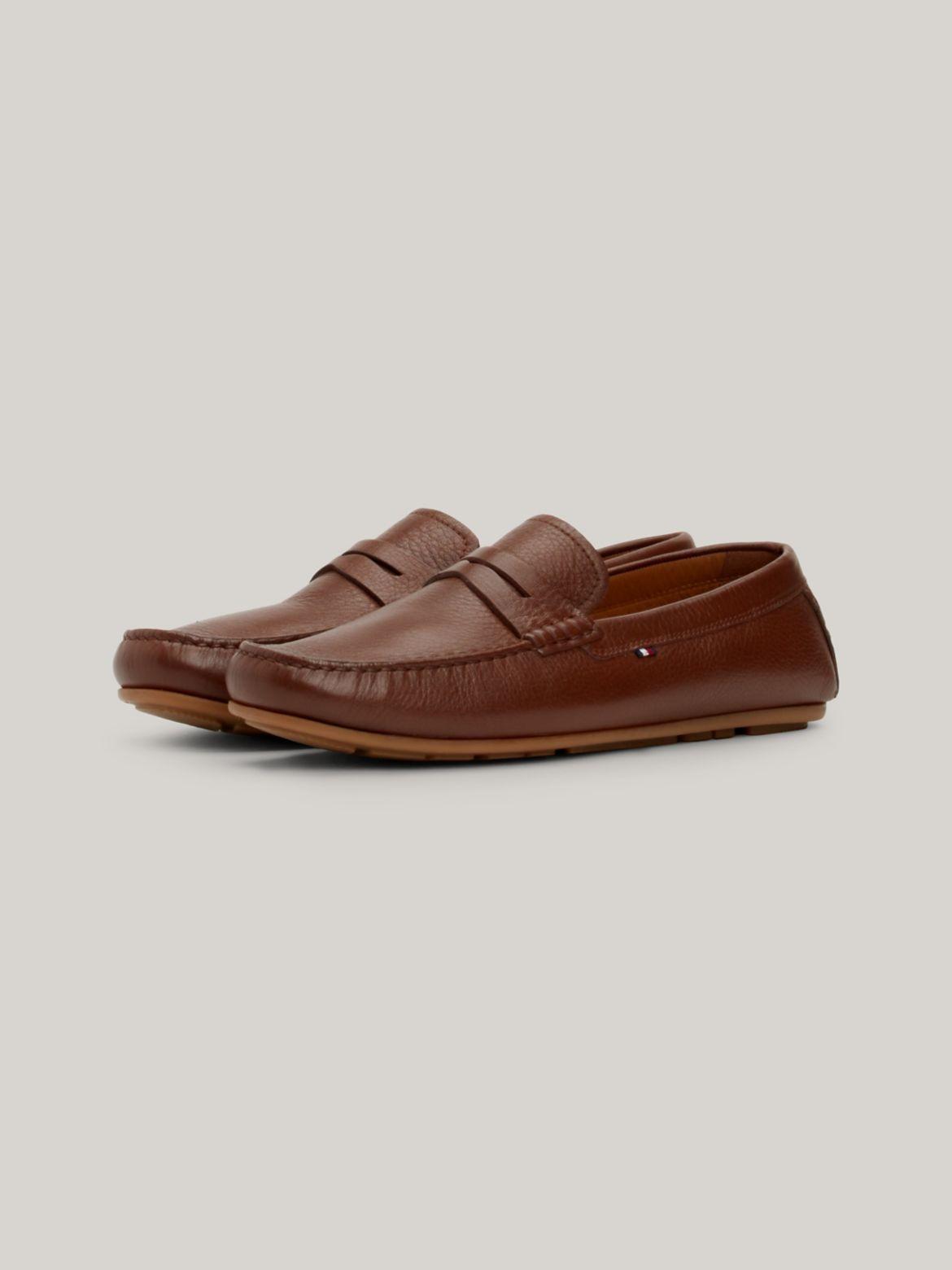 Tommy Hilfiger Men's Leather Driving Loafer Product Image