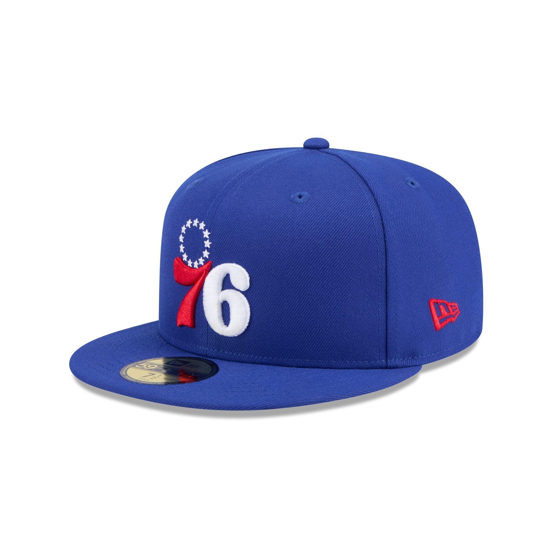 Philadelphia 76ers Throwback 59FIFTY Fitted Hat Male Product Image