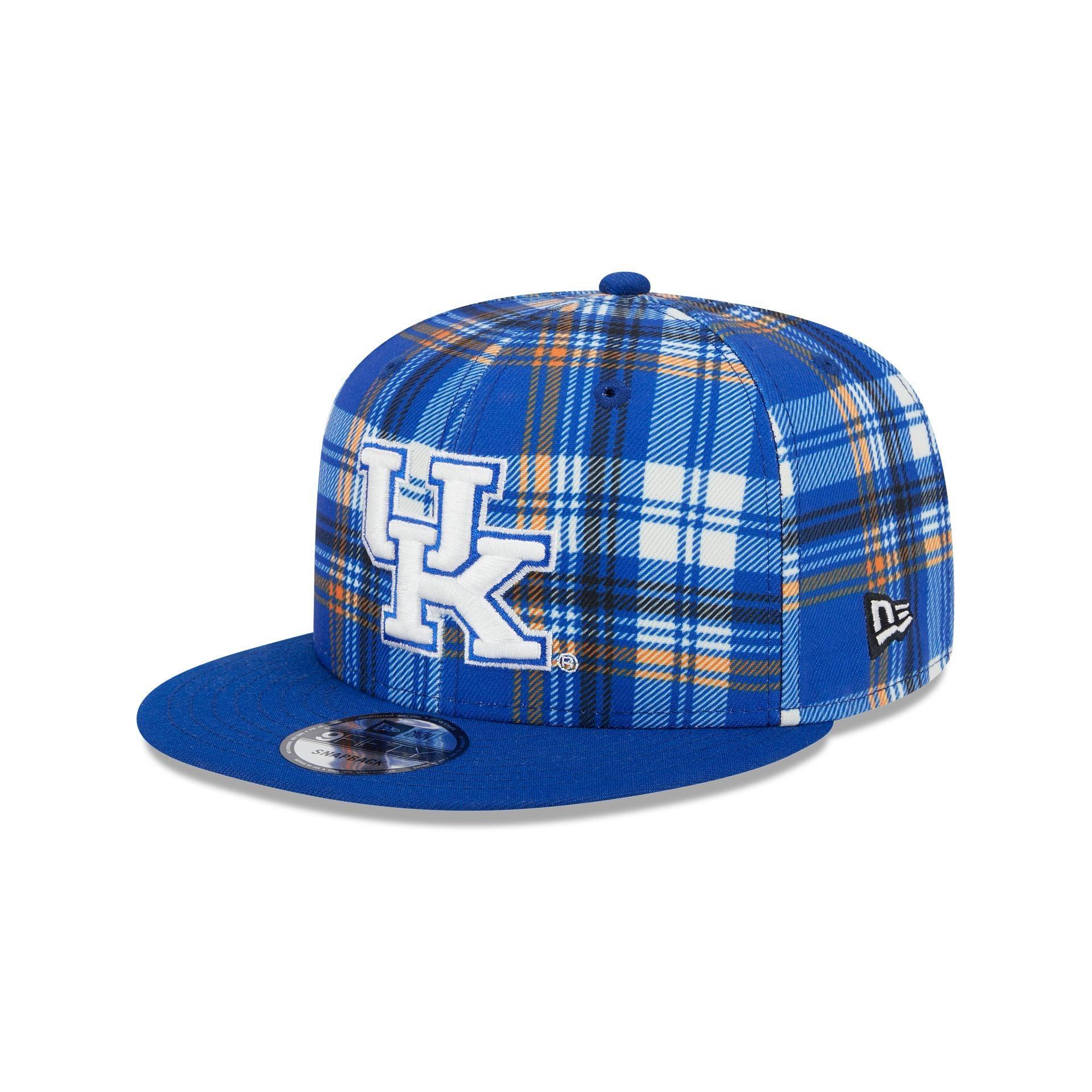 Kentucky Wildcats Plaid 9FIFTY Snapback Hat Male Product Image