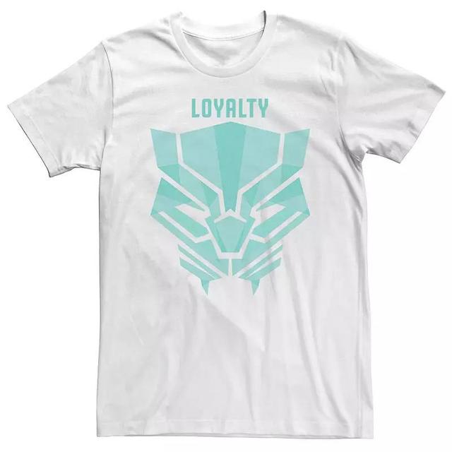 Mens Marvels Black Panther Logo Loyalty Tee Product Image