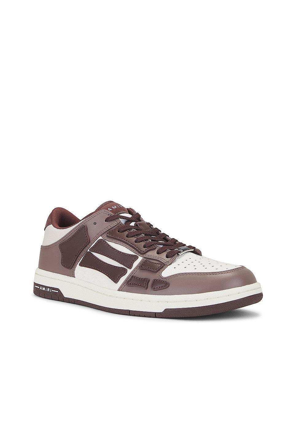 Amiri Skeleton Low in Brown - Brown. Size 40 (also in ). Product Image