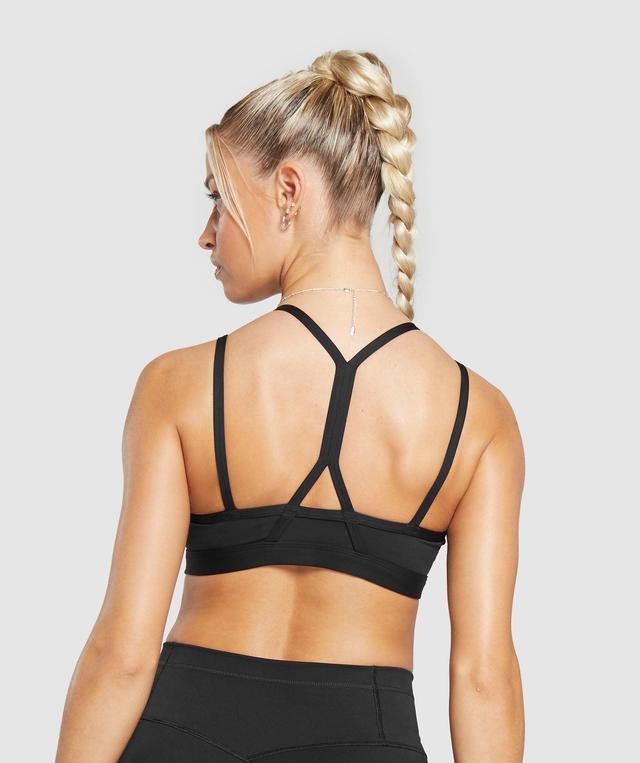 Strap Feature Sports Bra Product Image