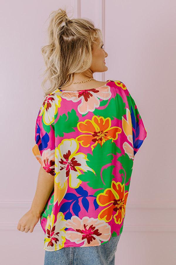 Swoop In Shift Tunic In Pink Product Image