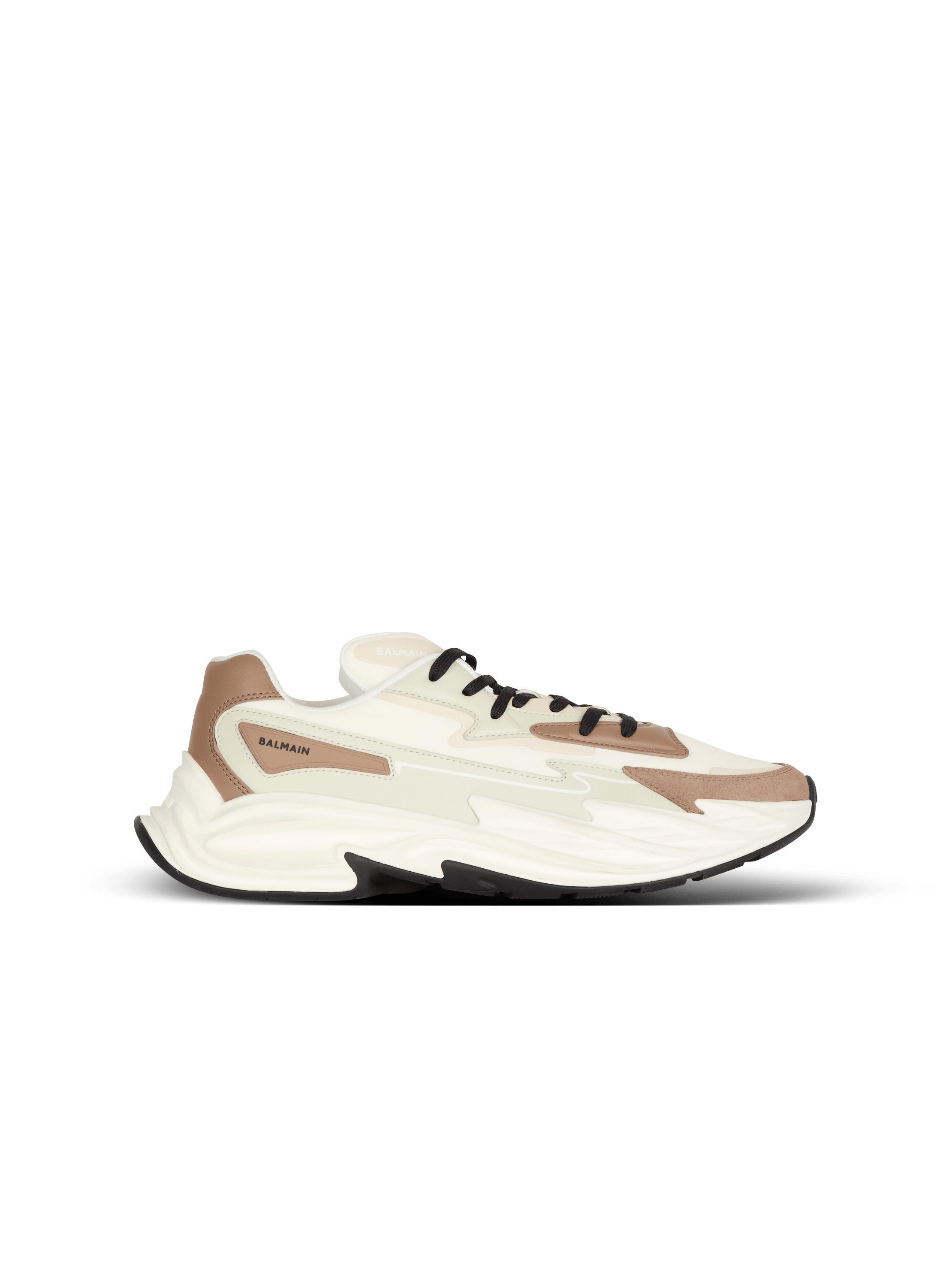 Run-Row leather and nylon sneakers Product Image