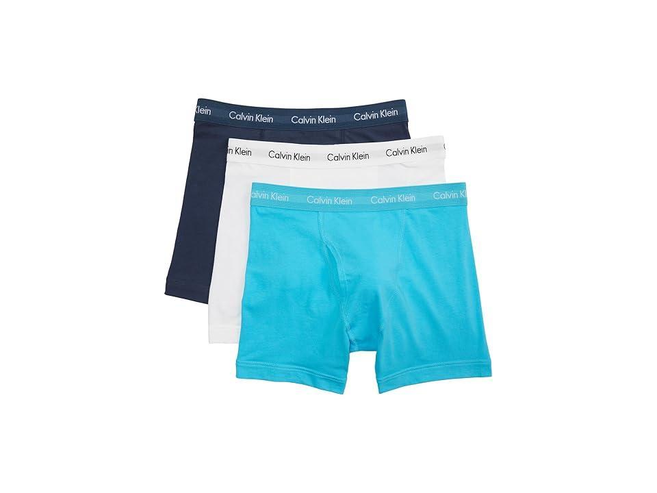 Calvin Klein Cotton Stretch Solid Boxer Briefs 3 Product Image