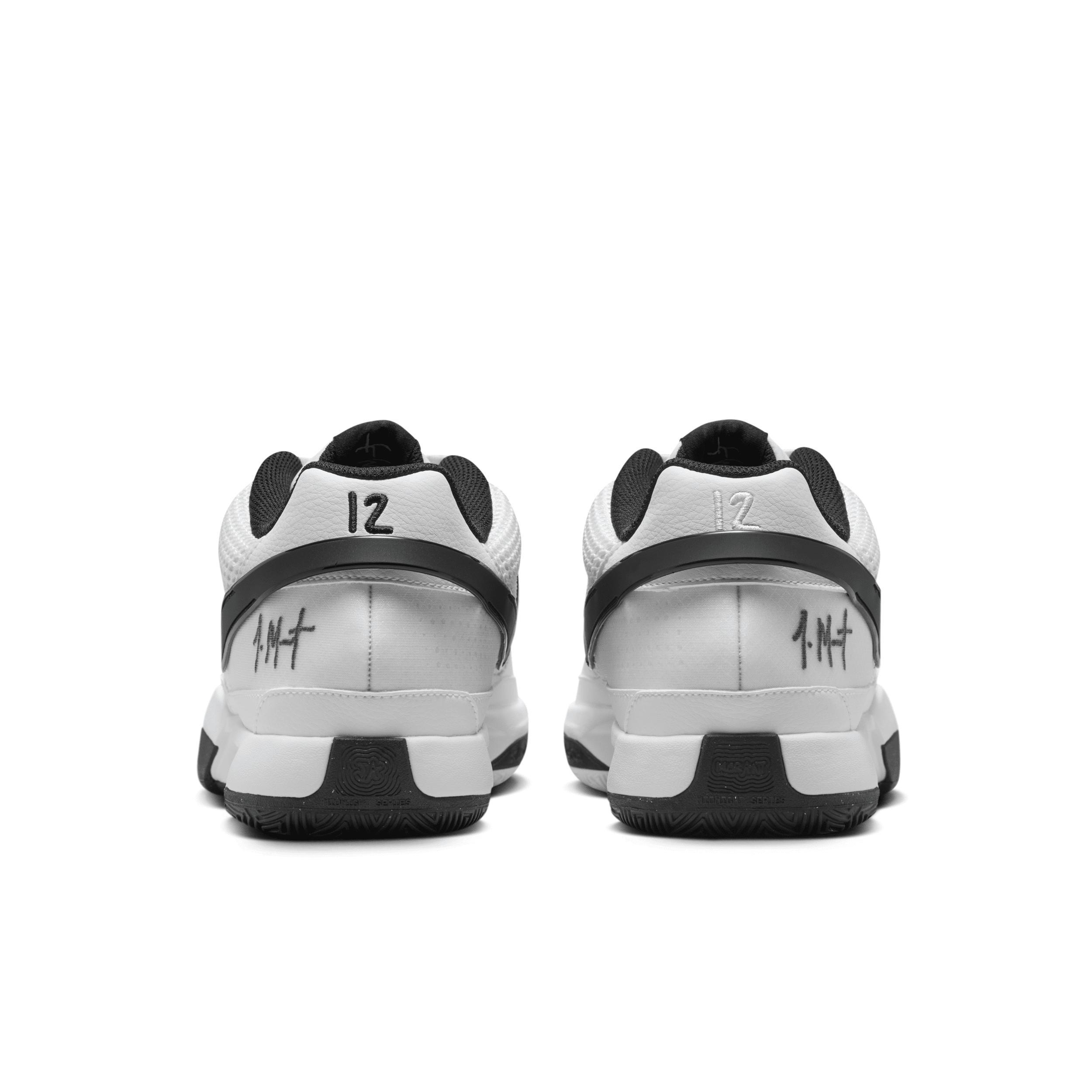 Nike Mens Ja Morant Nike JA 1 TB - Mens Basketball Shoes White/Black/White Product Image