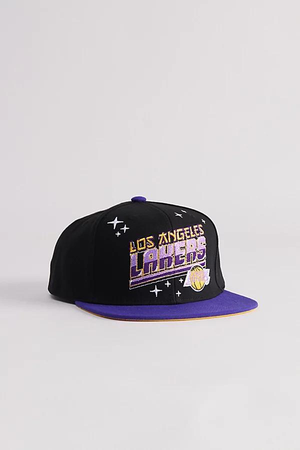 Mitchell & Ness Los Angeles Lakers NBA Anime Snapback Hat Mens at Urban Outfitters Product Image