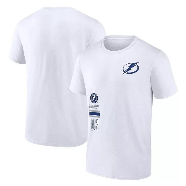 Mens Fanatics Branded White Tampa Bay Lightning Represent T-Shirt Product Image