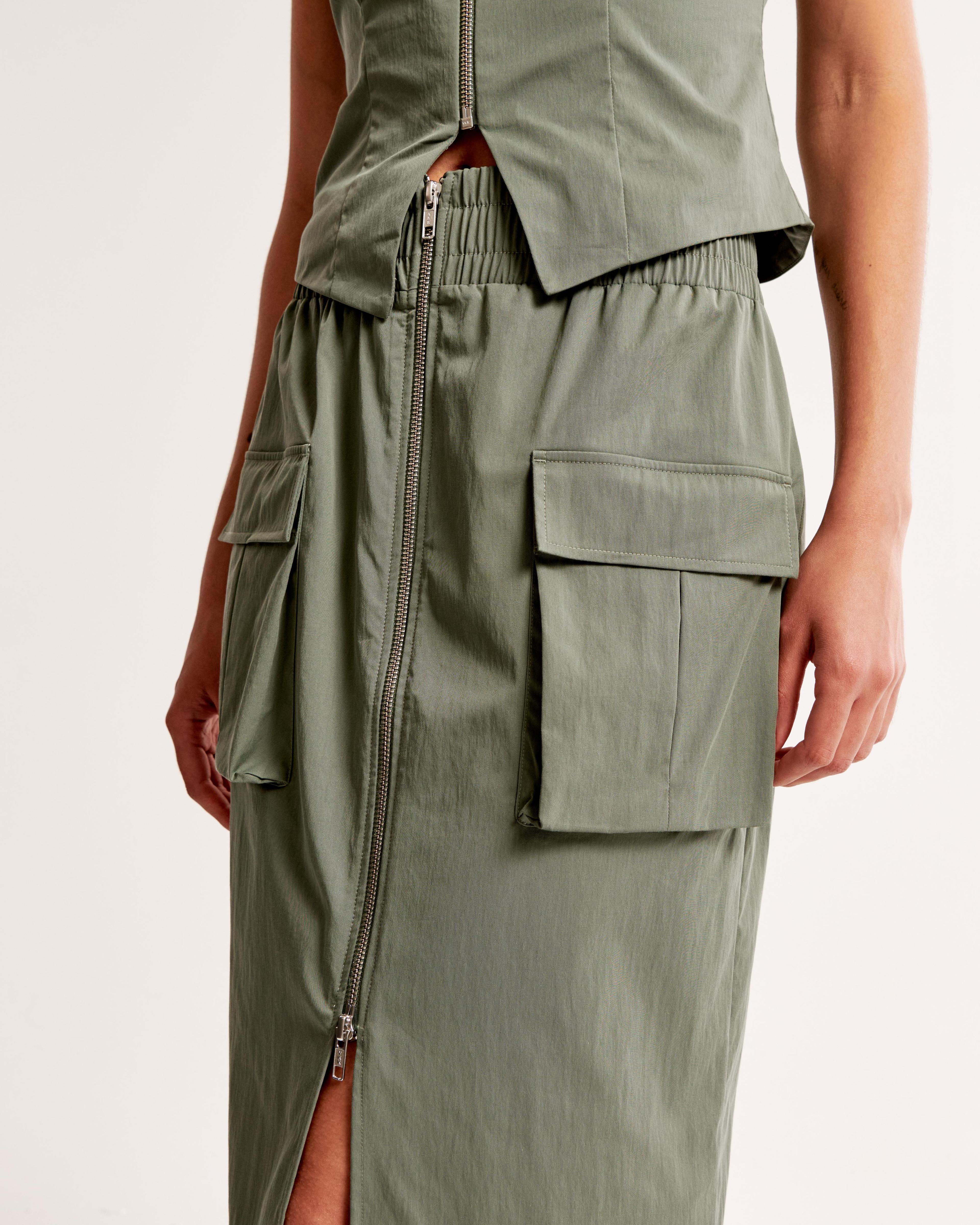 Cargo Maxi Skirt Product Image