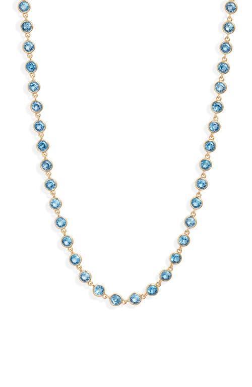 Womens Diamond Life Goldtone & Cubic Zirconia Necklace Product Image