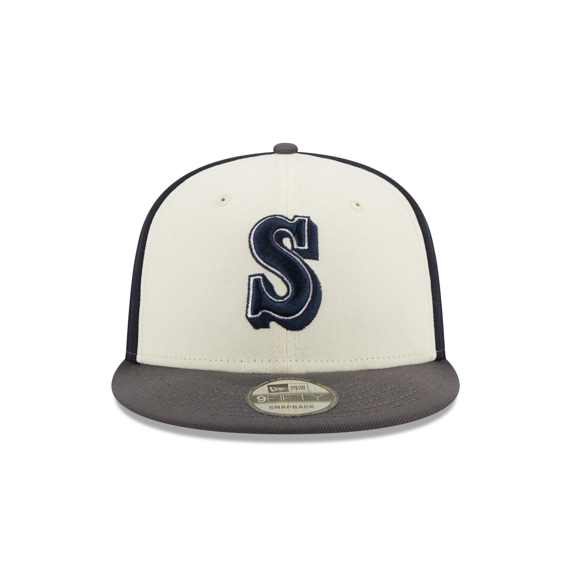 Seattle Mariners Graphite Visor 9FIFTY Snapback Hat Male Product Image