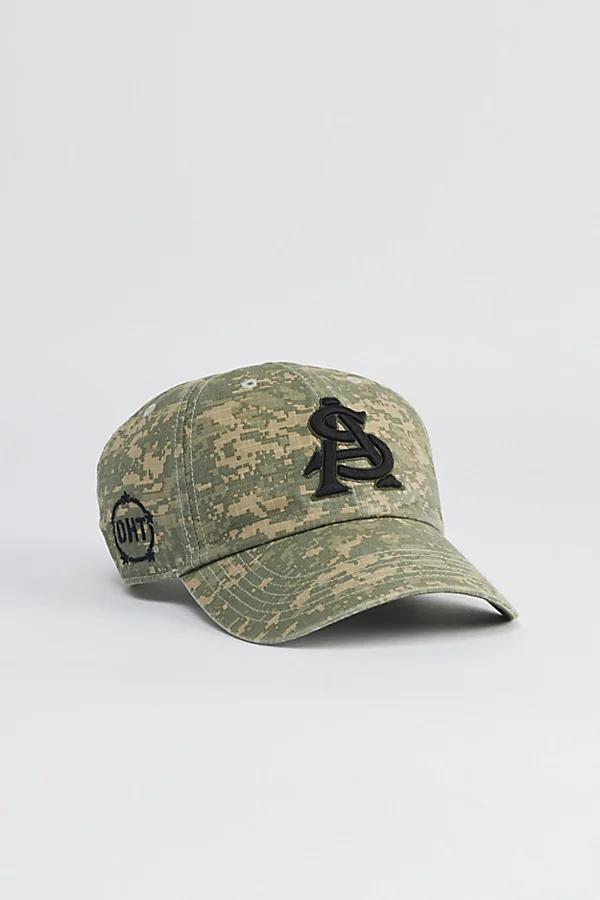 47 Brand Arizona State Sun Devils Camo Clean Up Hat Mens at Urban Outfitters Product Image