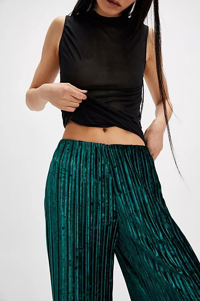 Star Sign Velvet Pants Product Image