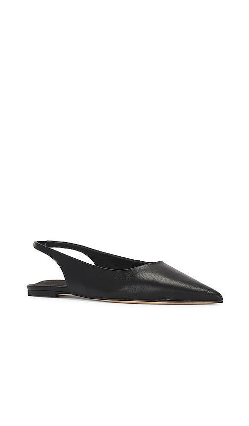 Tony Bianco Javier Flat in Black. - size 5 (also in 5.5, 6, 6.5, 7, 7.5, 8, 9) Product Image