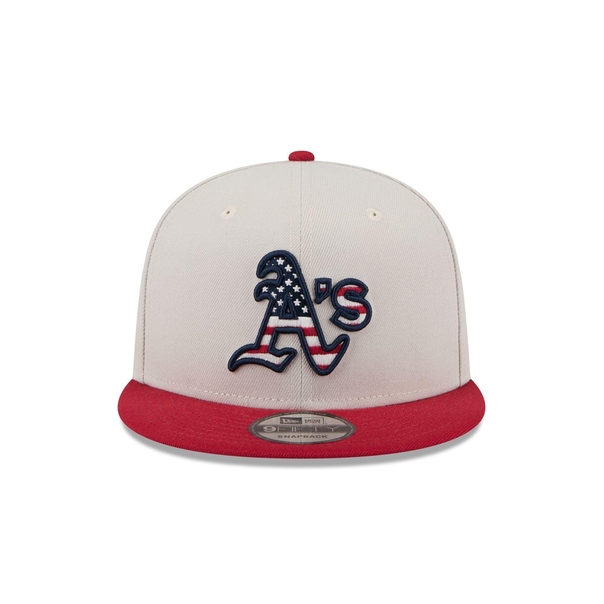 Oakland Athletics Independence Day 2024 9FIFTY Snapback Hat Male Product Image