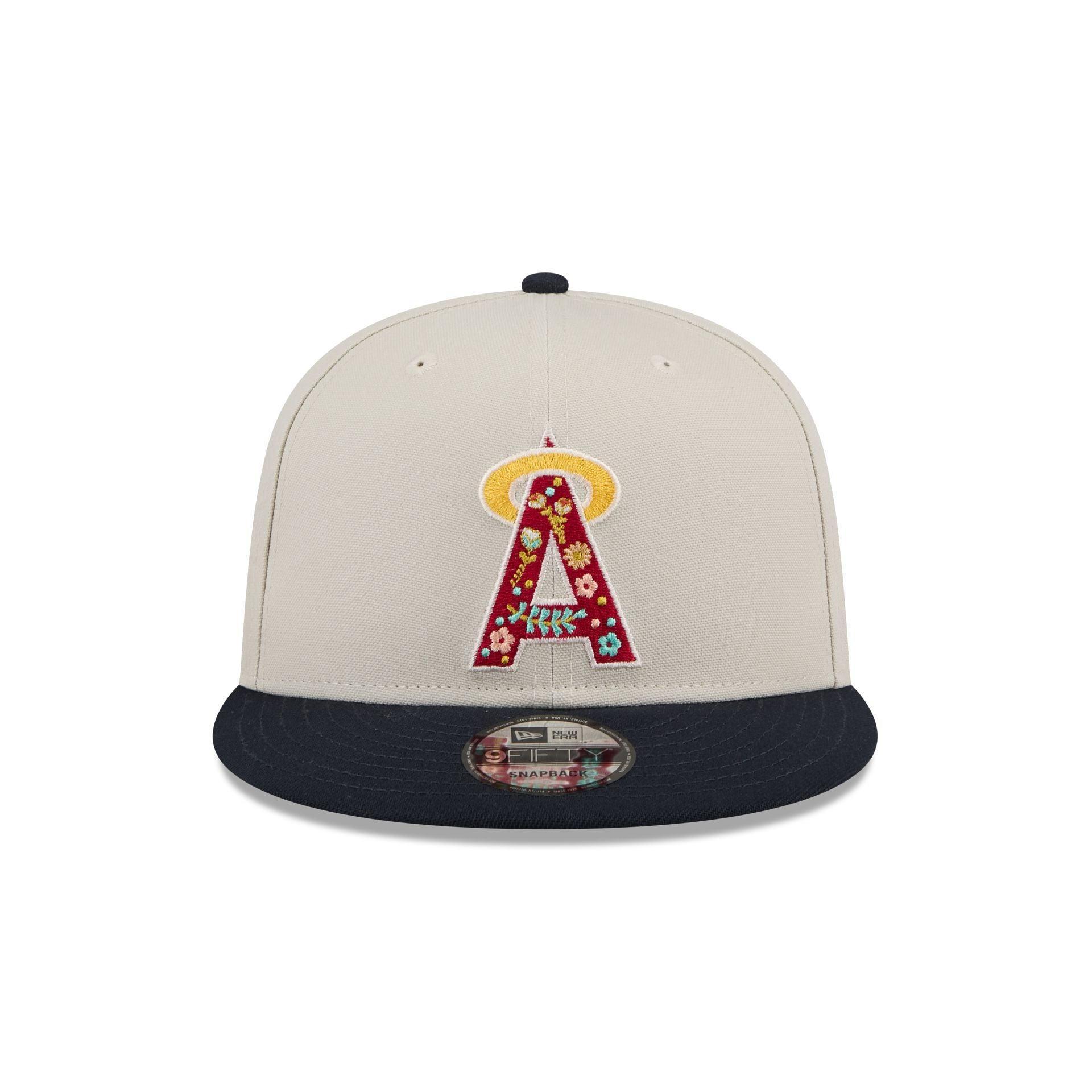 Los Angeles Angels Floral Fill 9FIFTY Snapback Hat Male Product Image