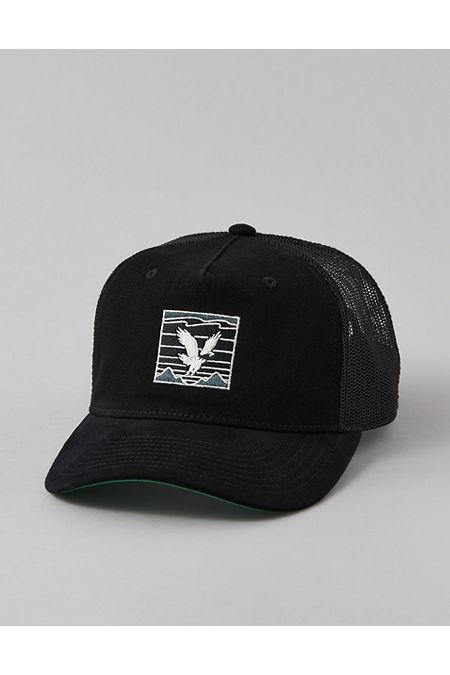 AE Logo Twill Trucker Hat Men's Product Image