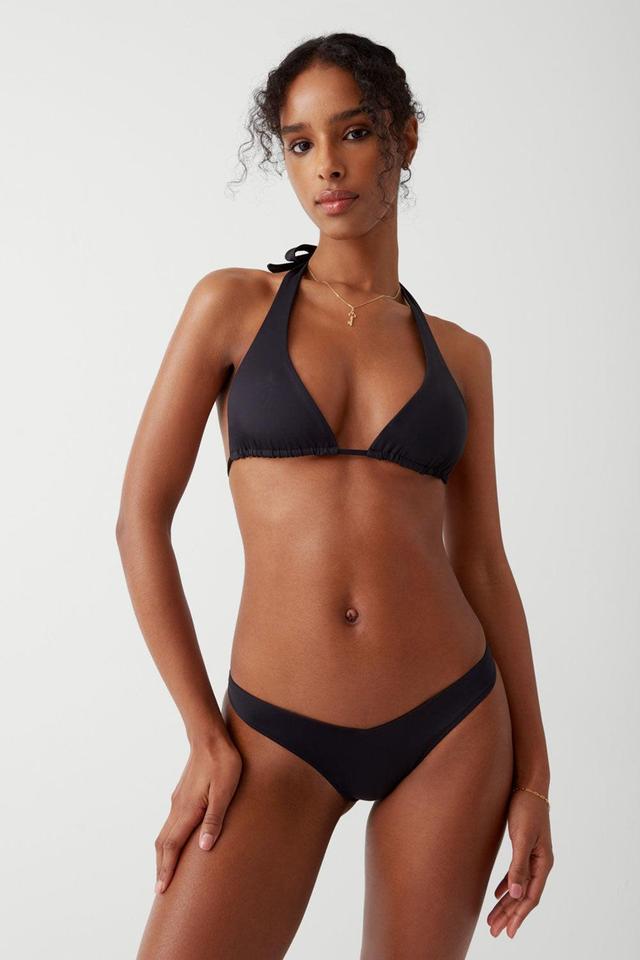 Enzo Cheeky Bikini Bottom - Black Product Image