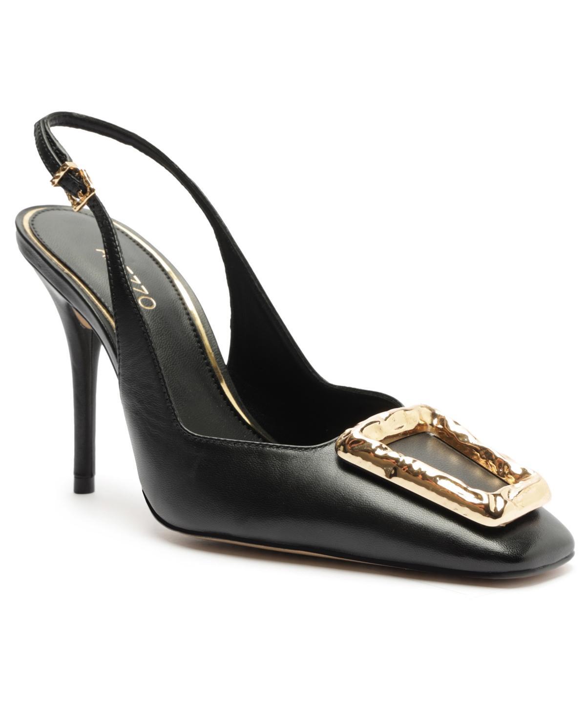 Arezzo Womens The Campaign High Stiletto Slingback Pumps Product Image