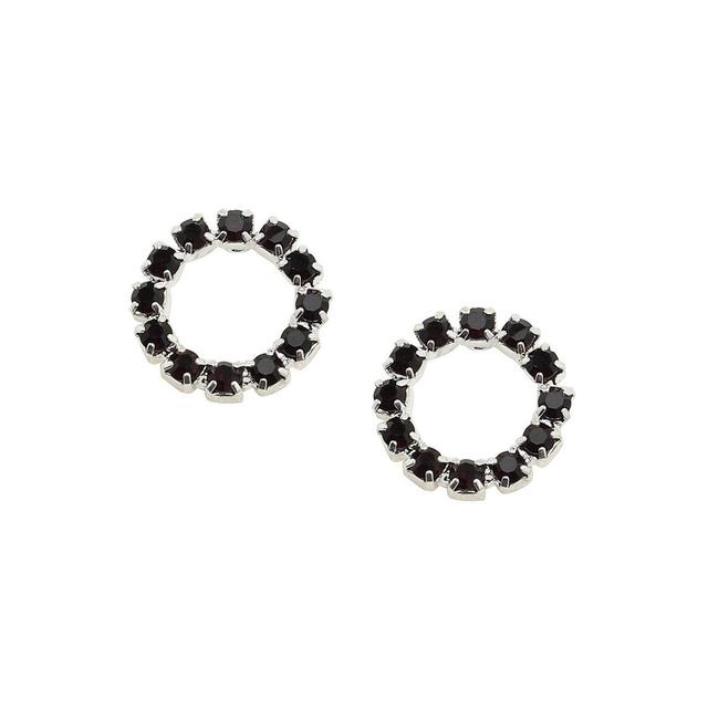 Sohi Womens Halo Stud Earrings Product Image