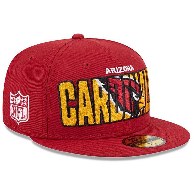 Mens New Era Cardinal Arizona Cardinals 2023 NFL Draft 59FIFTY Fitted Hat Product Image