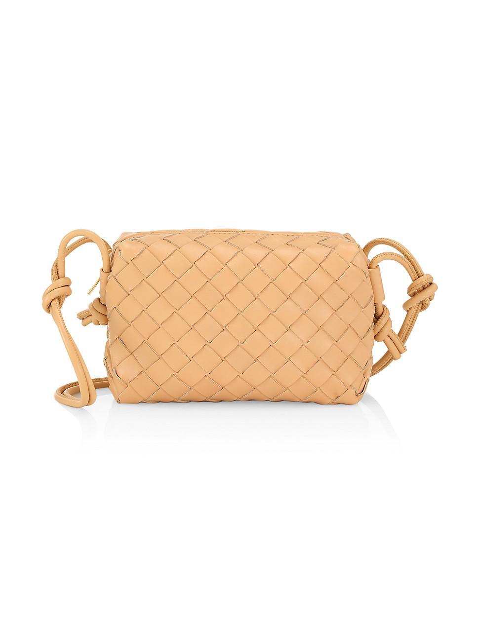 Bottega Veneta Small Intrecciato Leather Crossbody Bag Product Image