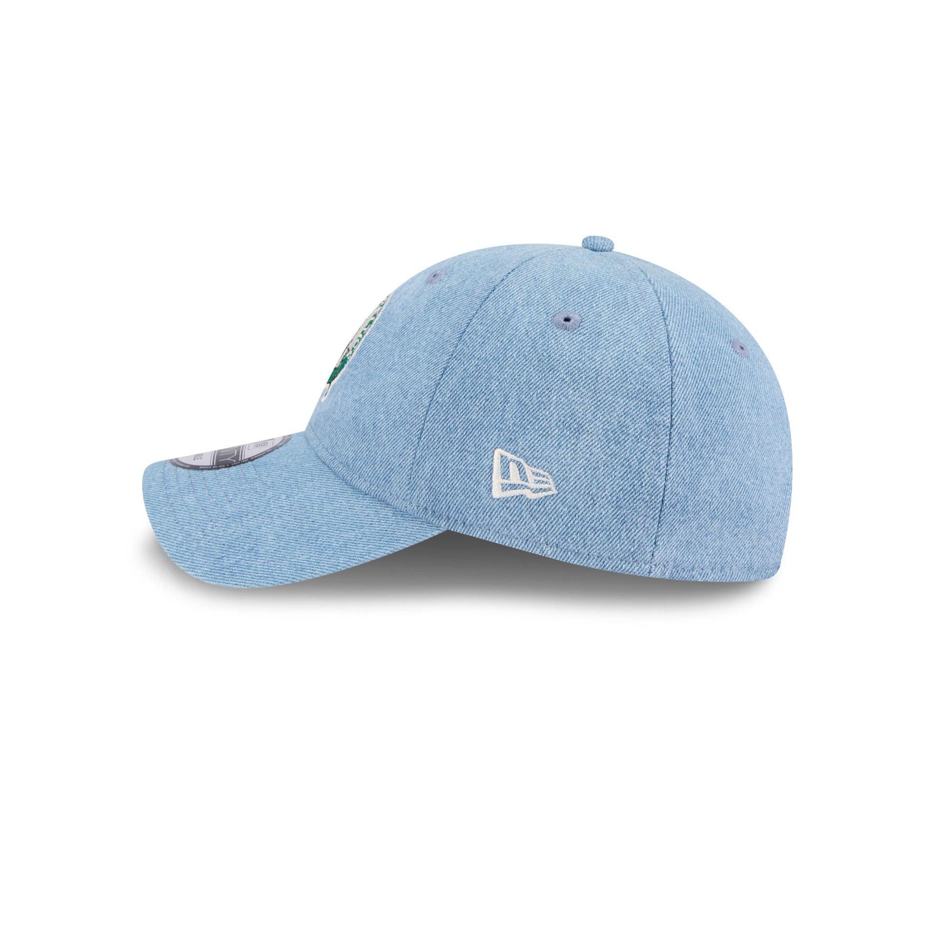 Boston Celtics Washed Denim 9TWENTY Adjustable Hat Male Product Image