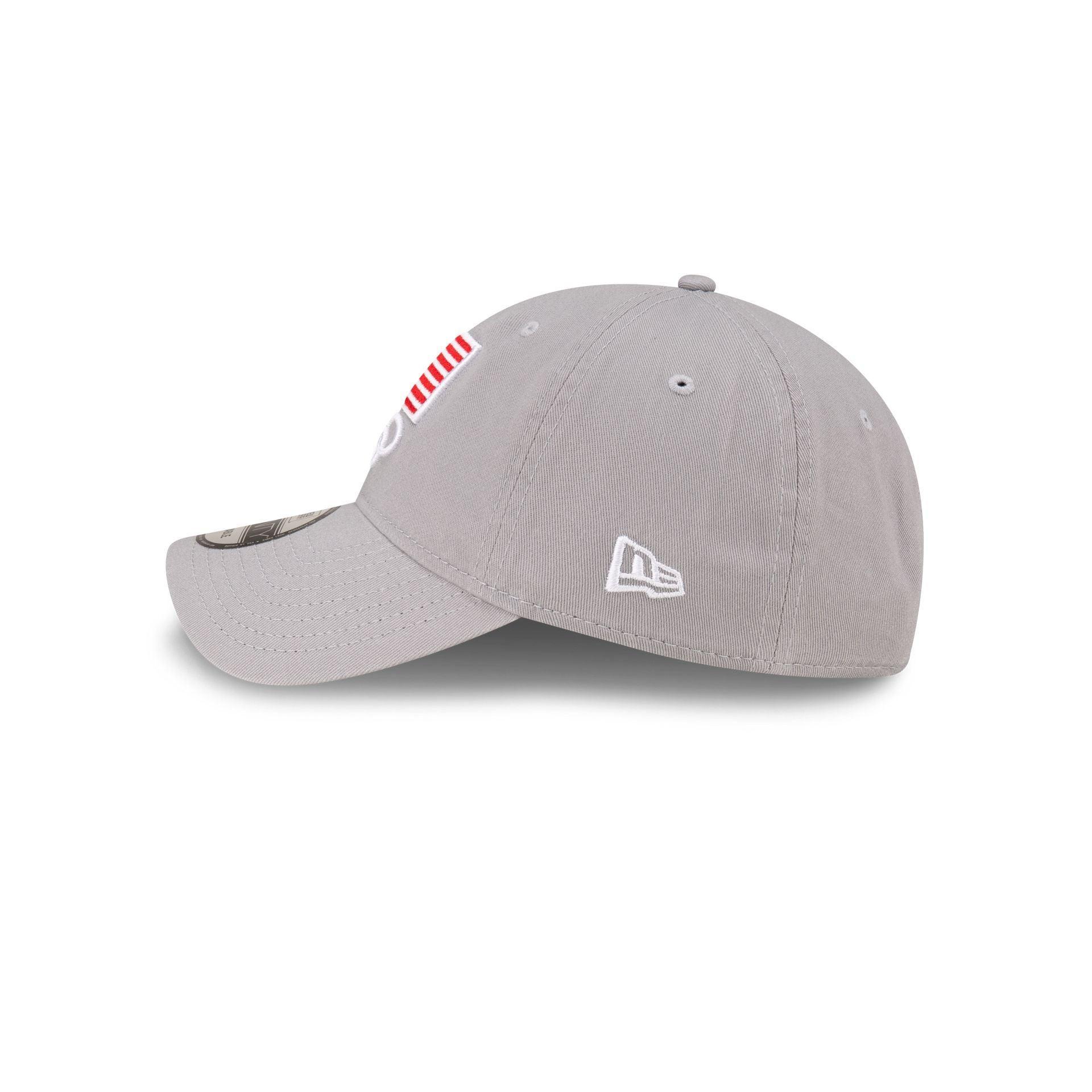 Team USA Rowing Gray 9TWENTY Adjustable Hat Male Product Image