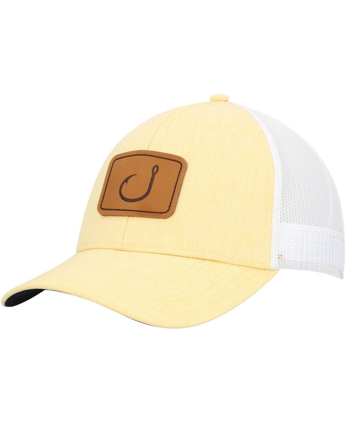 Mens Avid Yellow Lay Day Trucker Snapback Hat - Yellow Product Image