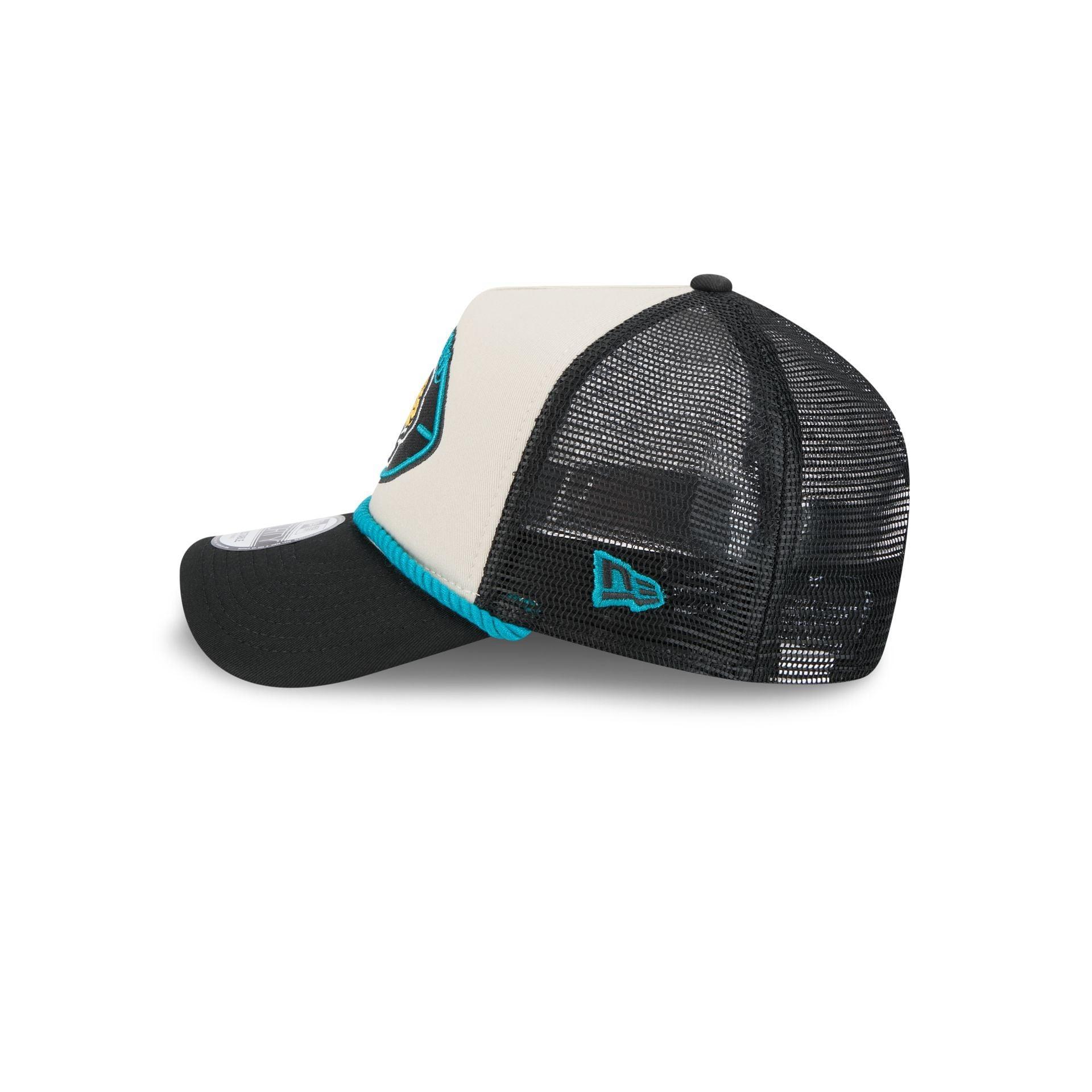 Jacksonville Jaguars 2024 Historic Sideline 9FORTY A-Frame Snapback Hat Male Product Image