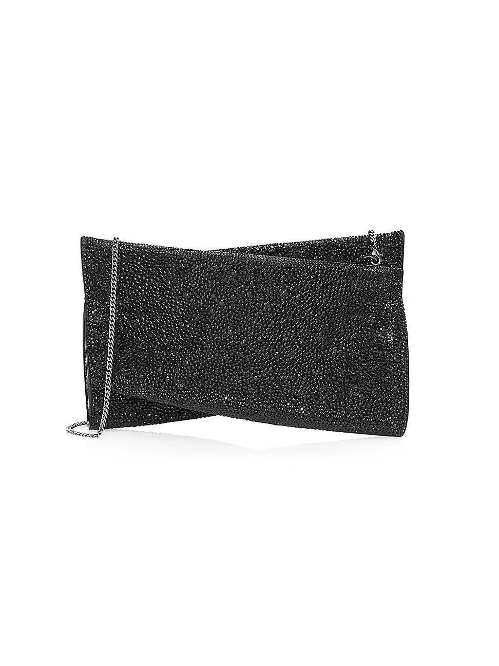 Womens Small Loubitwist Strass Clutch-On-Chain Product Image