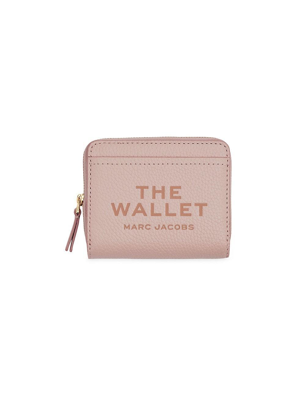 Womens The Leather Mini Compact Wallet Product Image