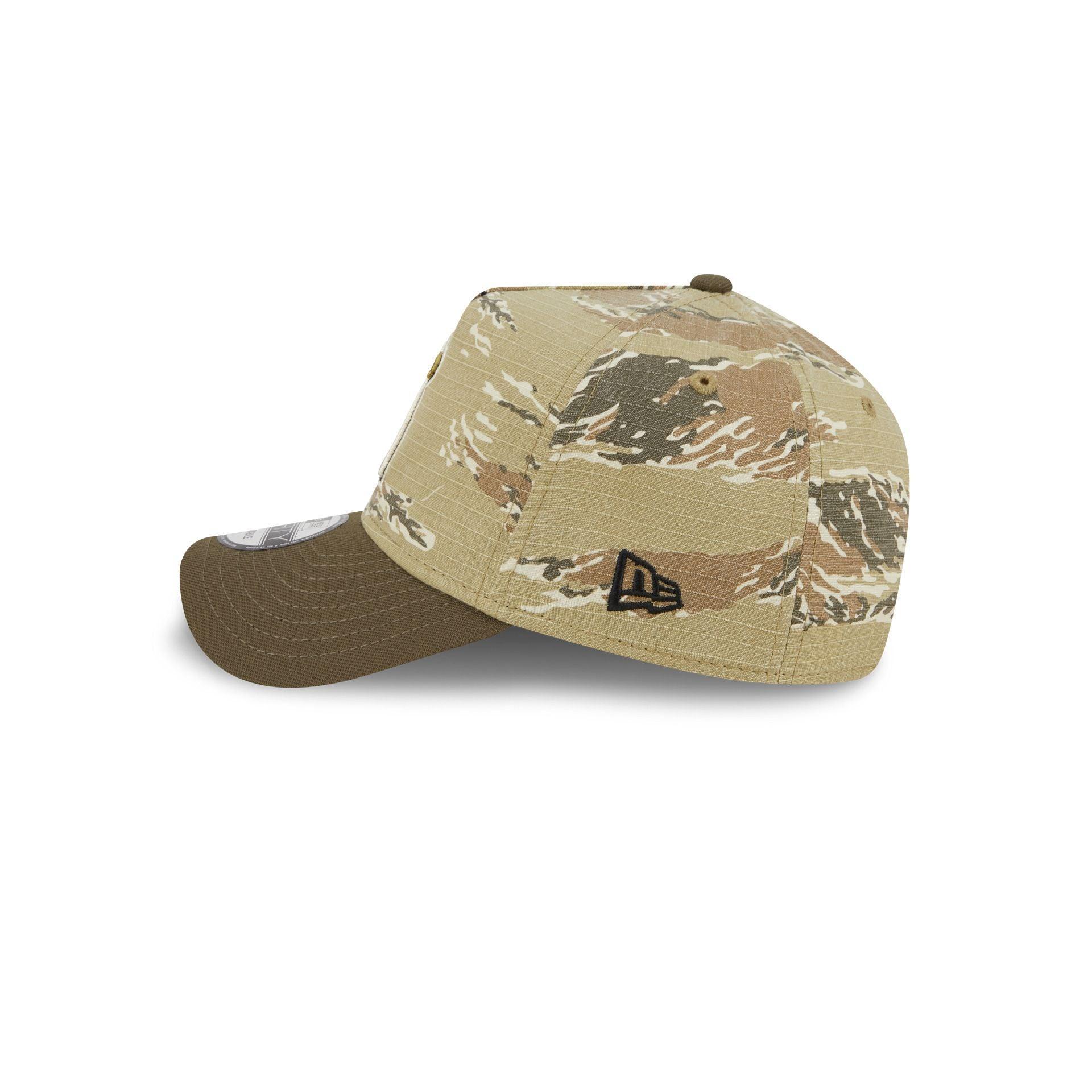 Los Angeles Angels Tiger Camo 9FORTY A-Frame Snapback Hat Male Product Image