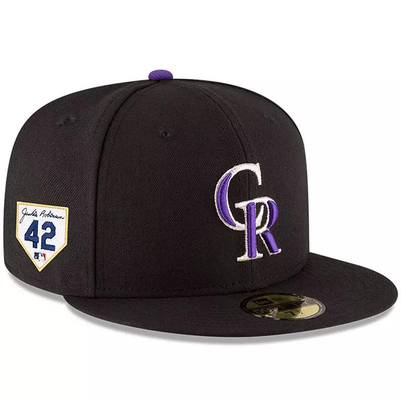 Mens New Era Colorado Rockies 2023 Jackie Robinson Day 59FIFTY Fitted Hat Product Image