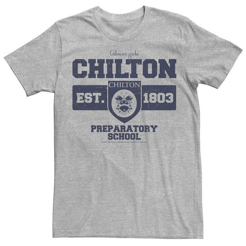 Mens Gilmore Girls Chilton Preparatory School Est. 1803 Tee Athletic Grey Product Image