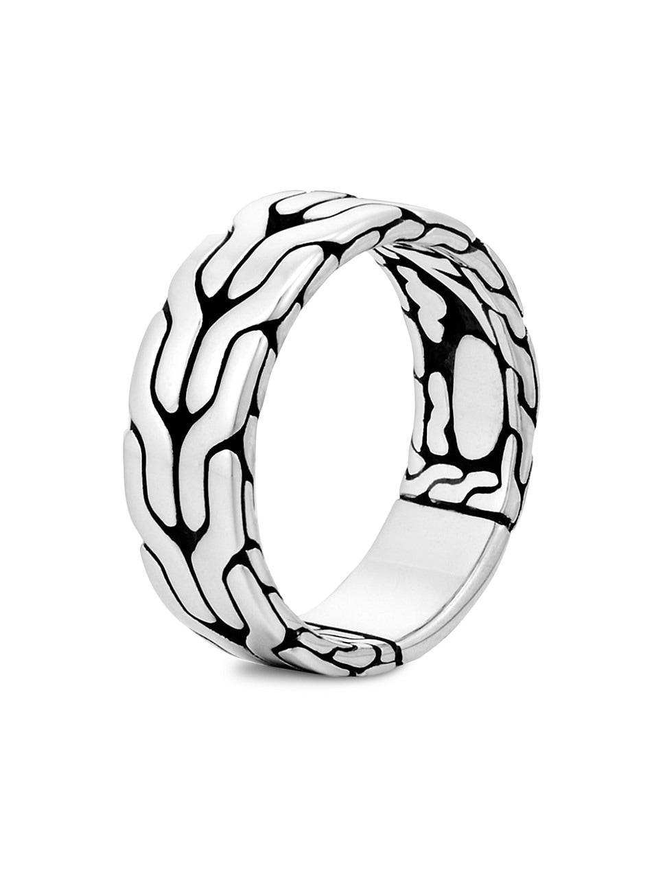 John Hardy Mens Classic Chain Band Ring Product Image