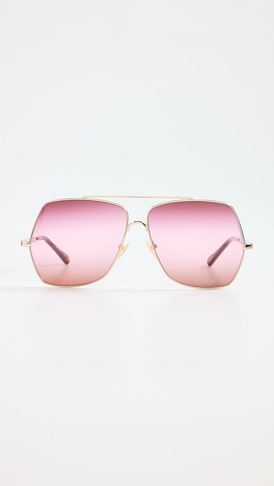 Chloe Aly Fashion Show Sunglasses | Shopbop Product Image