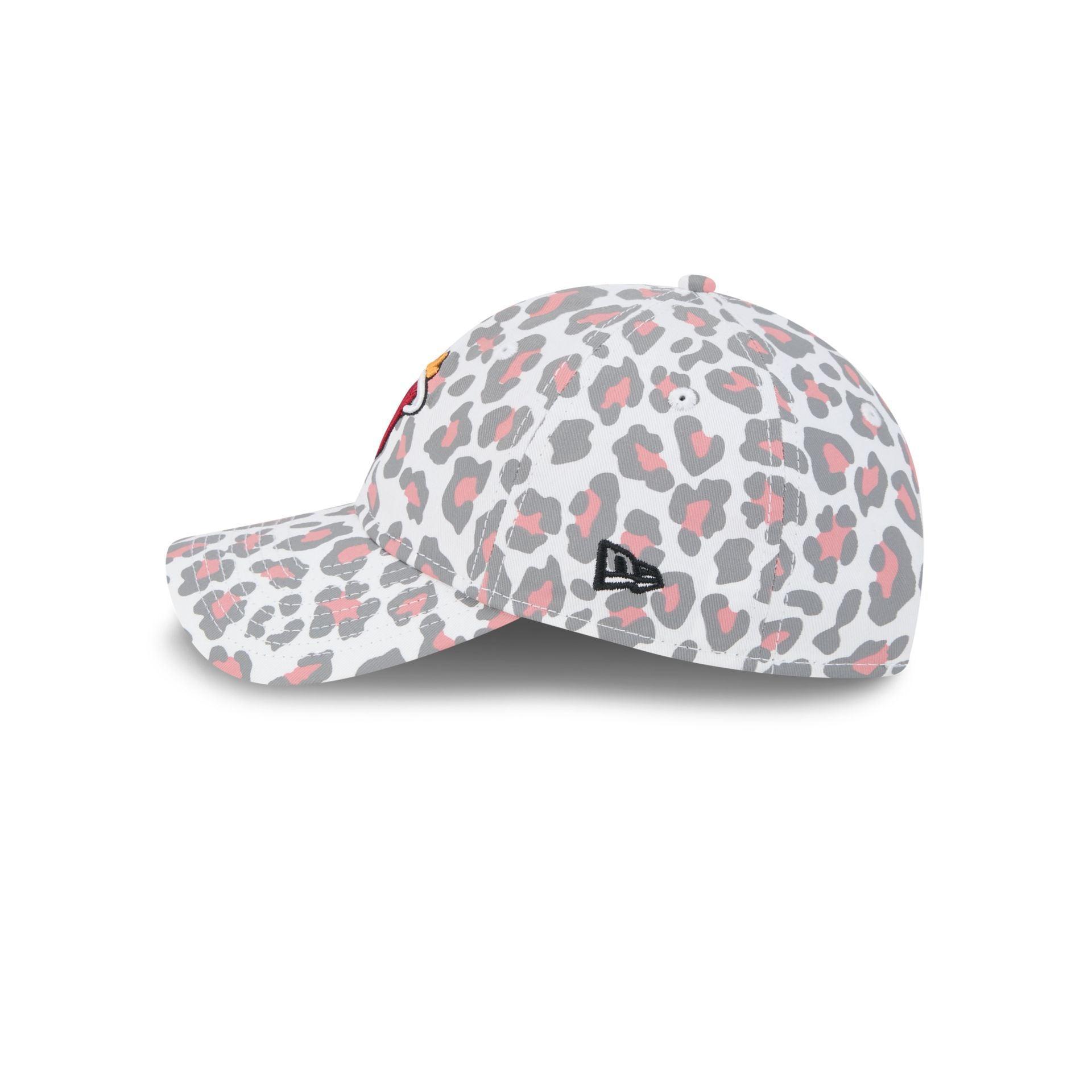 Miami Heat Active Animal Print Women's 9TWENTY Adjustable Hat Female Product Image