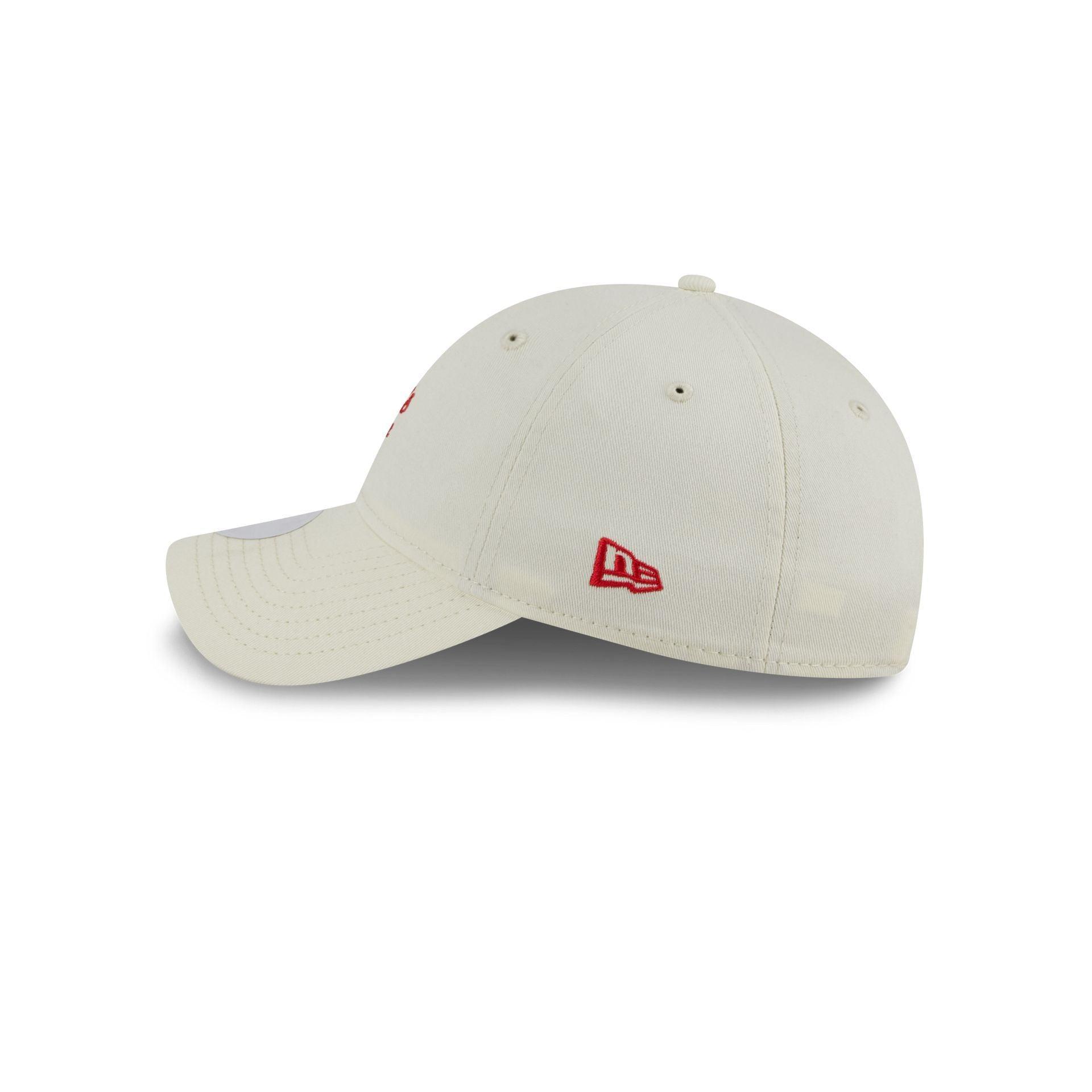 Los Angeles Angels Women's Throwback White 9TWENTY Adjustable Hat Female Product Image