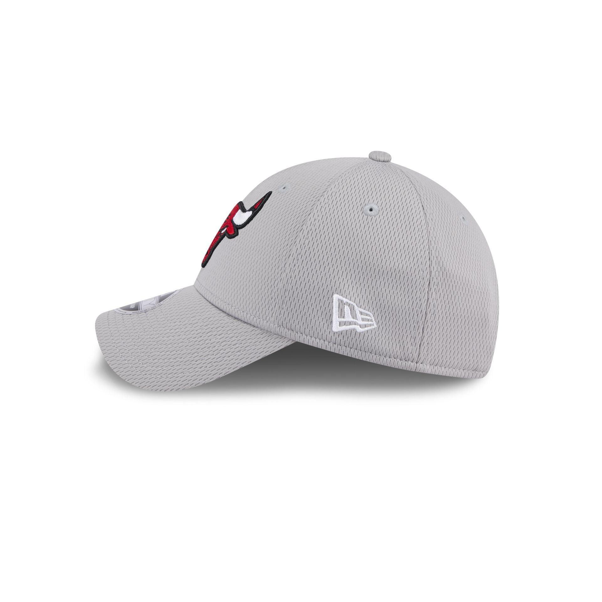 Chicago Bulls Gray 9FORTY Stretch-Snap Hat Male Product Image