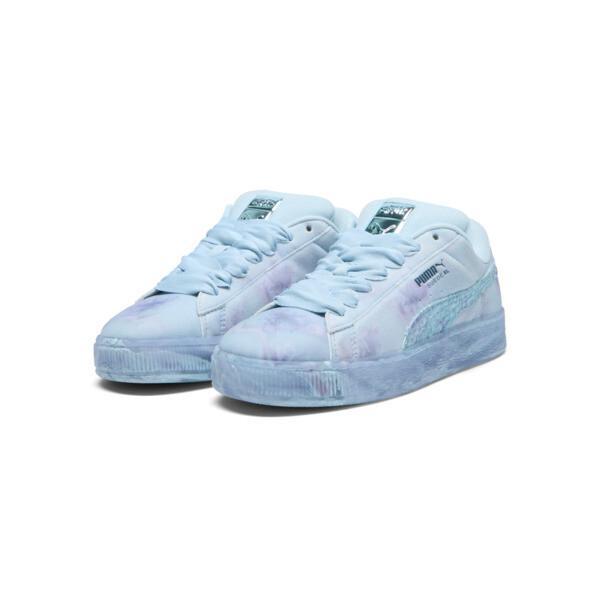 PUMA x COLLINA STRADA Suede XL Tie Dye Women's Sneakers in Frosted Dew/Grey Skies Product Image